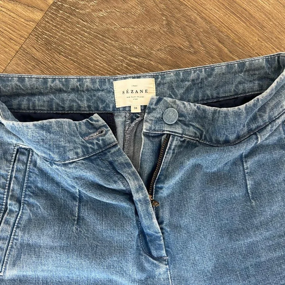 SEZANE Martin Cut Jeans - Picture 3 of 3
